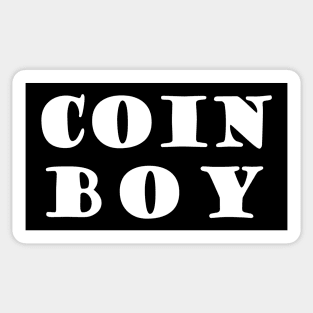 Coin Boy Sticker